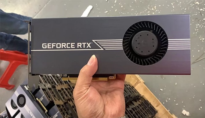 کارت گرافیک RTX 3090 دمنده