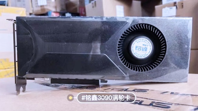 کارت گرافیک RTX 3090 دمنده