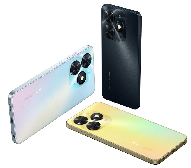 طراحی گوشی Tecno Spark 20C