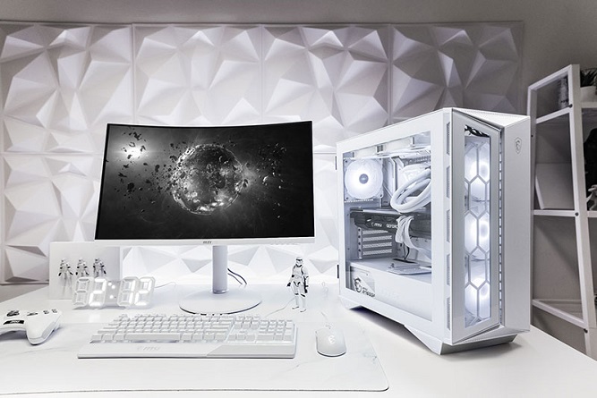 کیس سفید msi