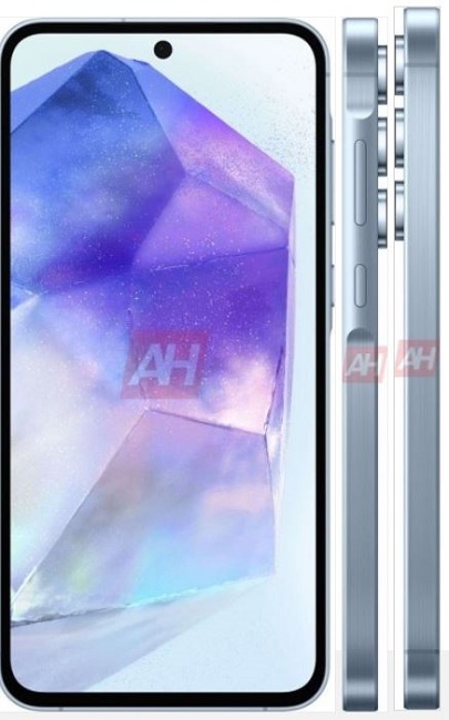 طراحی  گوشی Galaxy A55 سامسونگ