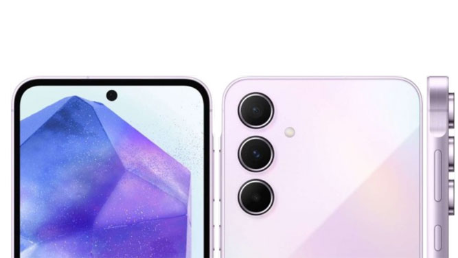طراحی Galaxy A55