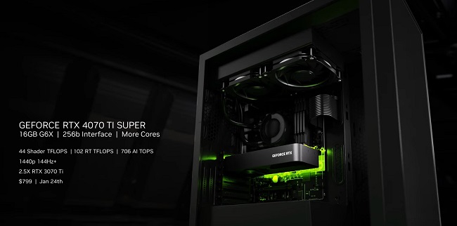 مشخصات RTX 4070 Ti SUPER