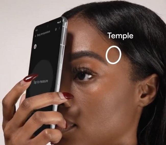 اندازه گیری دما با گوشی