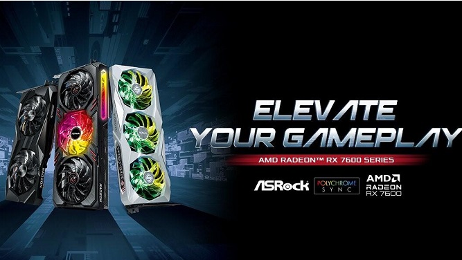 معرفی کارت های گرافیک Radeon RX 7600 از شرکت ازراک