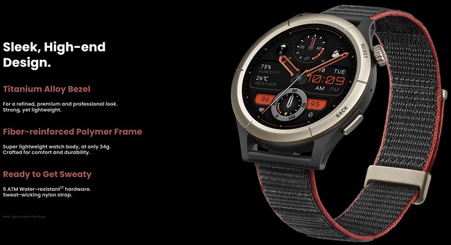 طراحی ساعت امیزفیت چیتا پرو