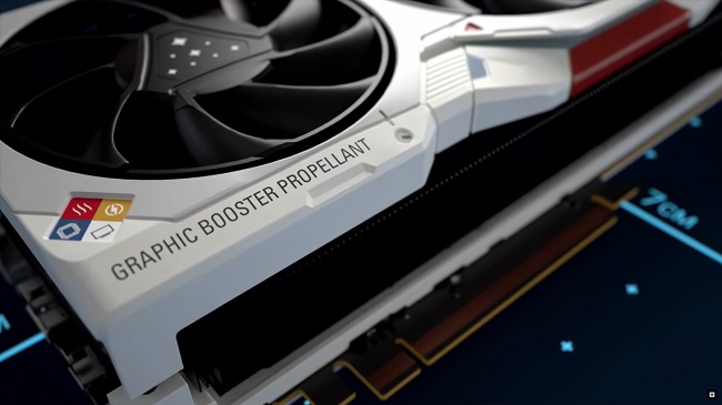 طراحی کارت گرافیک Radeon RX 7900 XTX Starfield Limited Edition