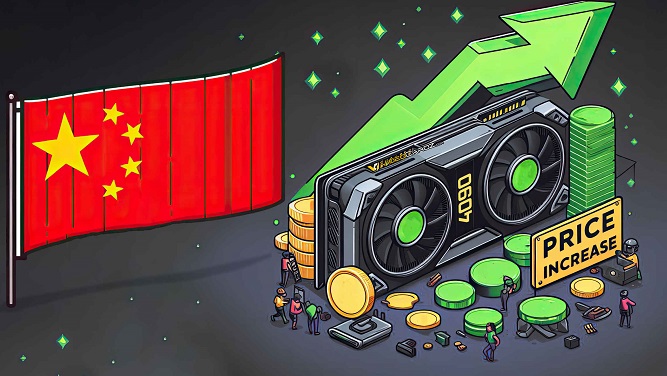 افزایش قیمت کارت گرافیک RTX 4090 در چین