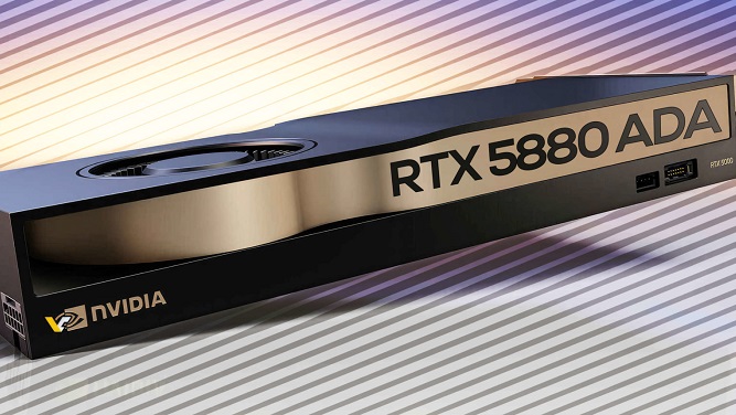 کارت گرافیک RTX 5880 Ada نمایان شد