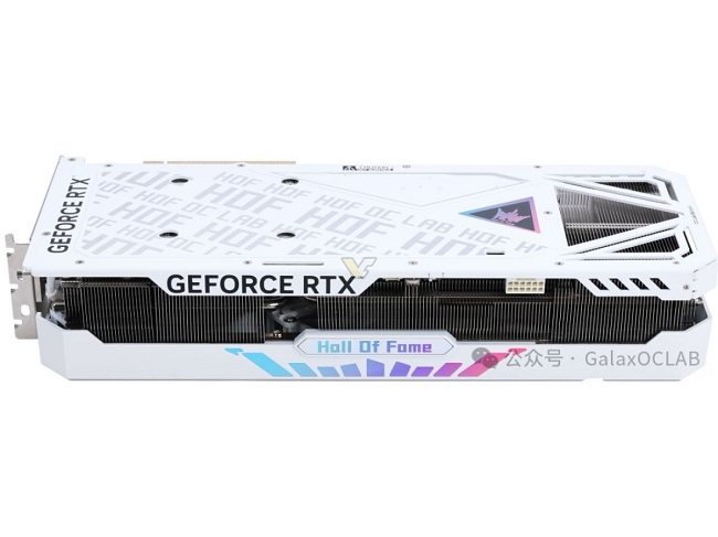 طراحی کارت گرافیک RTX 4070 SUPER HOF OC Lab