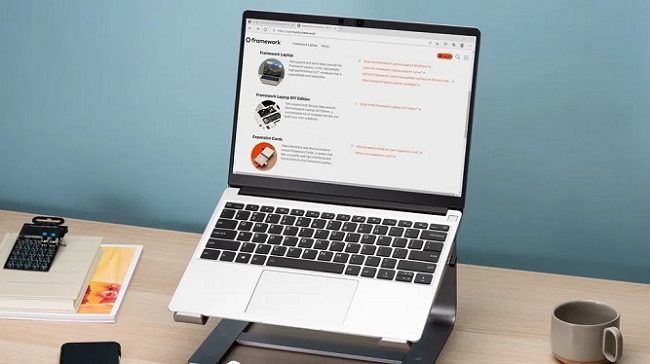 طراحی لپ تاپ ماژولار Laptop 13 DIY Edition