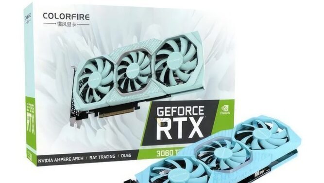 کارت گرافیک rtx 3060 ti