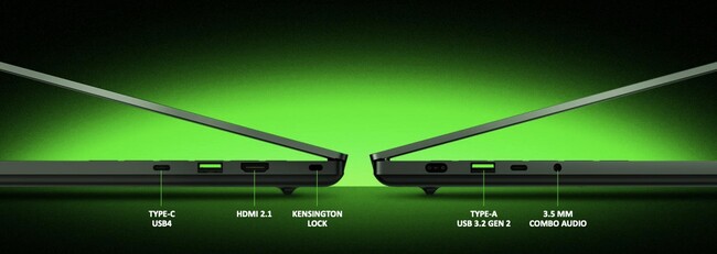 مشخصات لپ تاپ razer blade 14