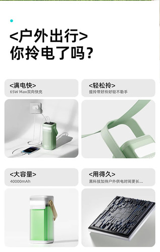 پاوربانک 40000 میلی آمپر ساعت روموس