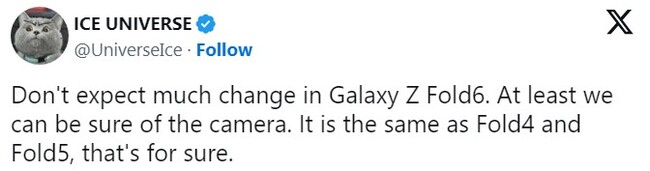 مشخصات گلکسی زد فولد 6