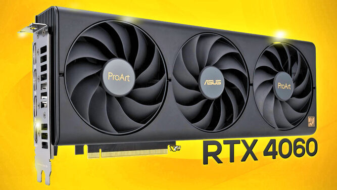 کارت گرافیک asus rtx 4060