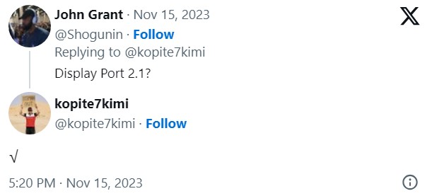 مشخصات کارت گرافیک nvidia