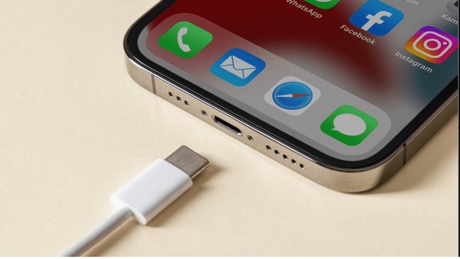 شارژر usb-c آیفون