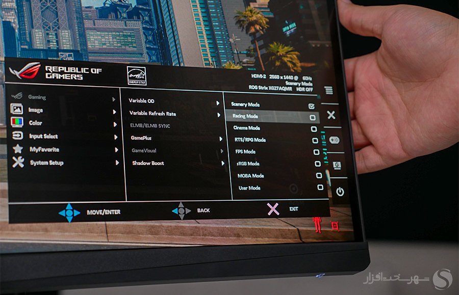 بررسی مانیتور ایسوس راگ استریکس xg27aqmr