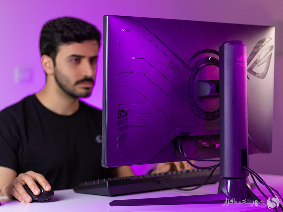 بررسی مانیتور گیمینگ ایسوس مدل XG27AQMR