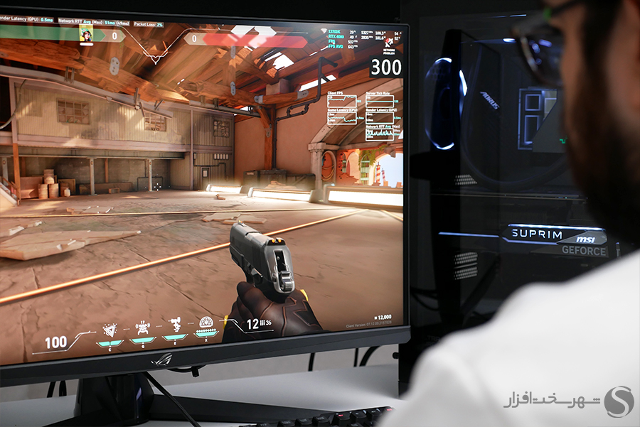 مانیتور گیمینگ 27 اینچ ایسوس مدل راگ استریکس xg27aqmr