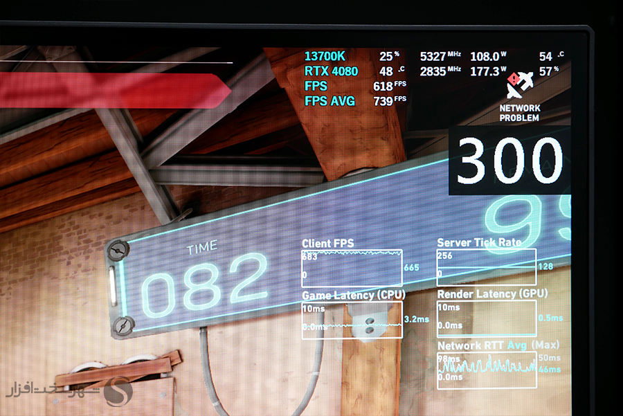 مانیتور گیمینگ ایسوس مدل rog strix xg27aqmr سایز 27 اینچ