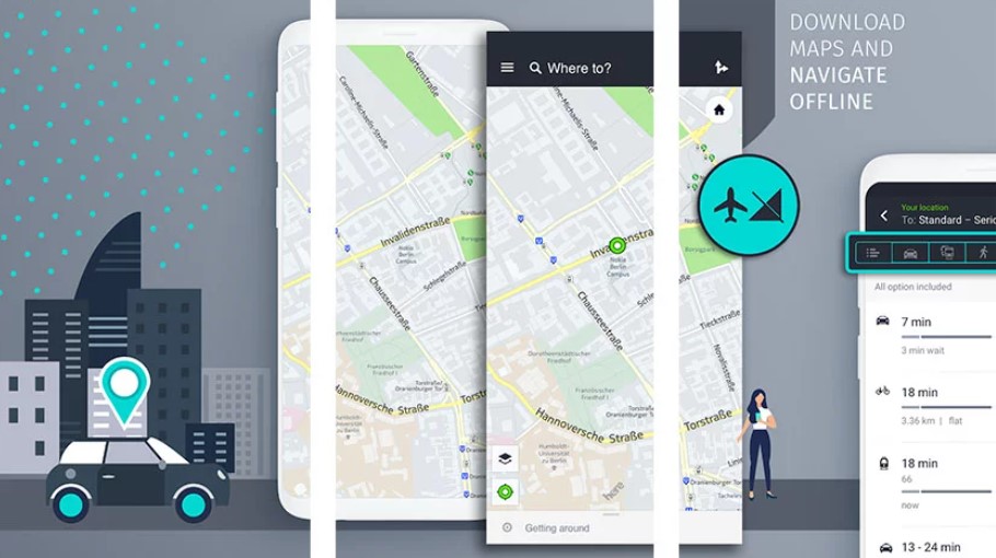 اپلیکیشن آفلاین Google Maps