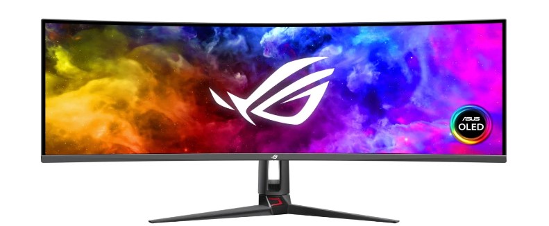 نمای جلویی مانیتور ROG Swift OLED PG49WDCD