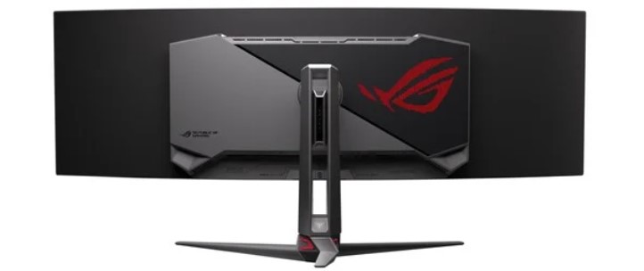 نمای پشتی مانیتور ROG Swift OLED PG49WDCD