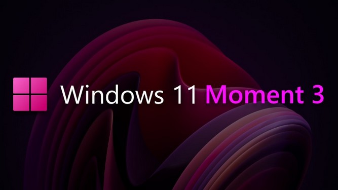 آپدیت Moment 3 ویندوز 11