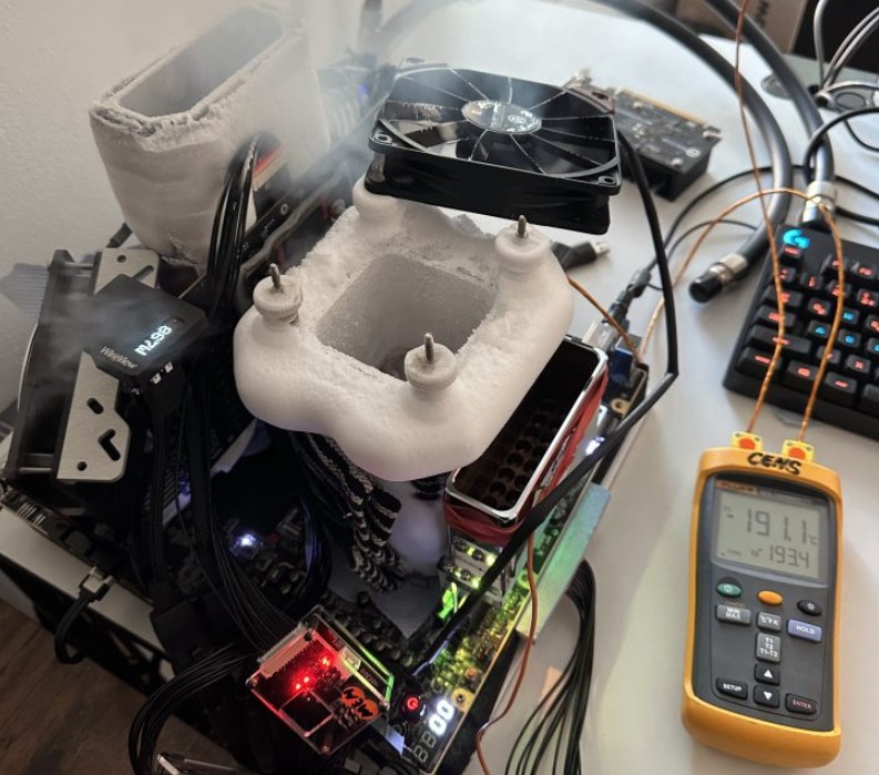 تصویر اورکلاک کارت گرافیک RTX 4090