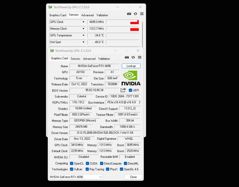 ثبت رکورد جدید در زمینه اورکلاک کارت گرافیک RTX 4090