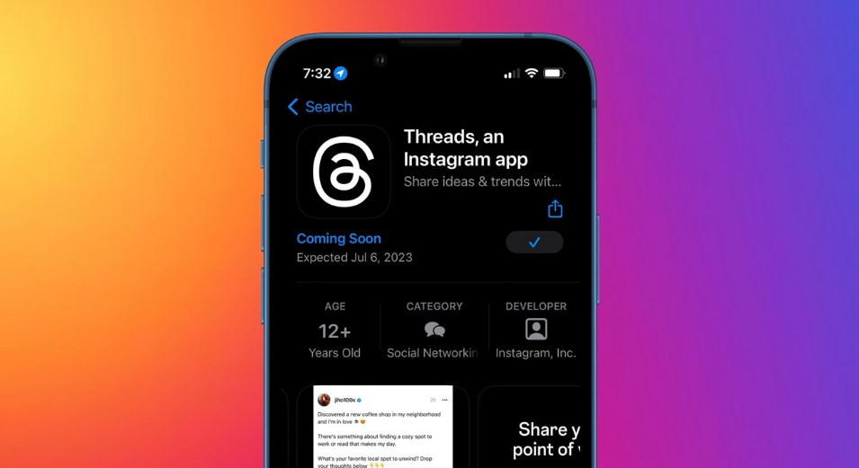 Instagram Threads اپلیکیشن