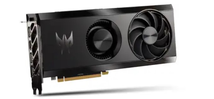 تصویر کارت گرافیک RX 7600 ایسر 