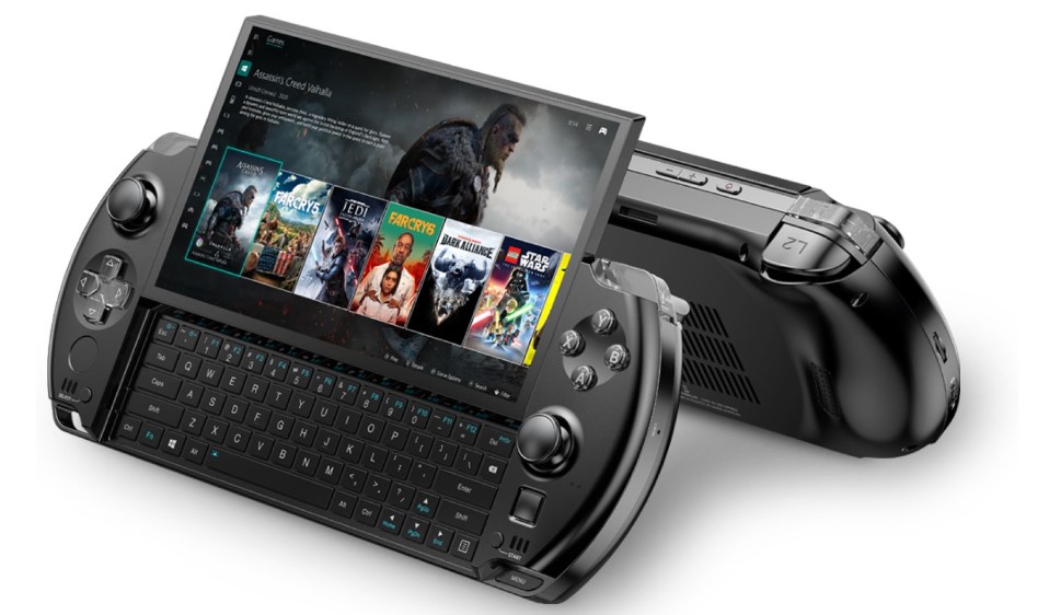 صفحه کلید کنسول گیمینگ GPD Win 4 2023