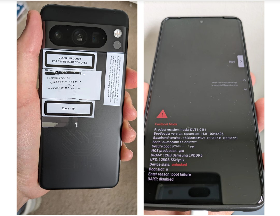 تصاویر گوشی پیکسل 8 پرو گوگل