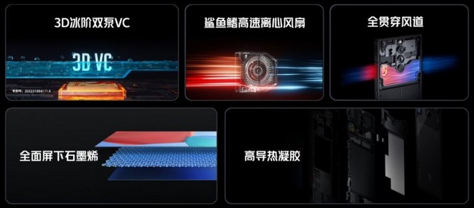 سیستم خنک کننده گوشی رد مجیک 8S پرو