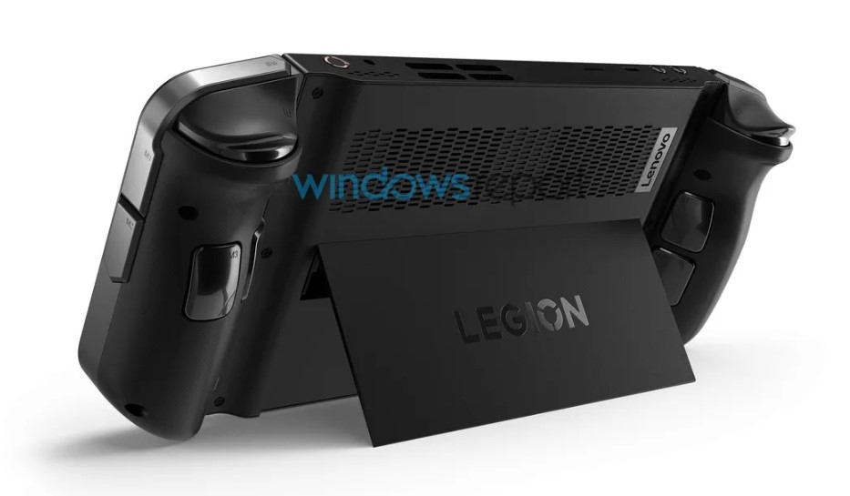 نمای پشتی کنسول Legion Go