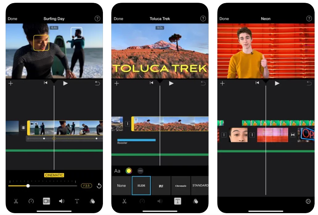 نرم افزار iMovie (iOS) - گوشی مناسب برای تولید محتوا