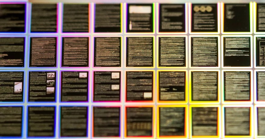 چاپ میلیون ها صفحه اطلاعات روی دیسک