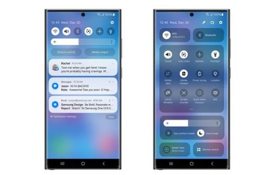 تصویر رابط کاربری One UI 6