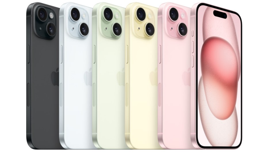 مقایسه رنگبندی آیفون 15