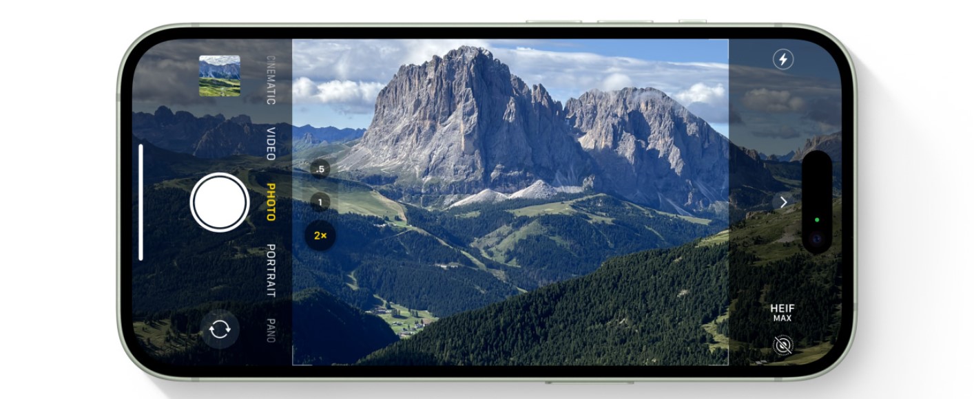 دوربین آیفون 15