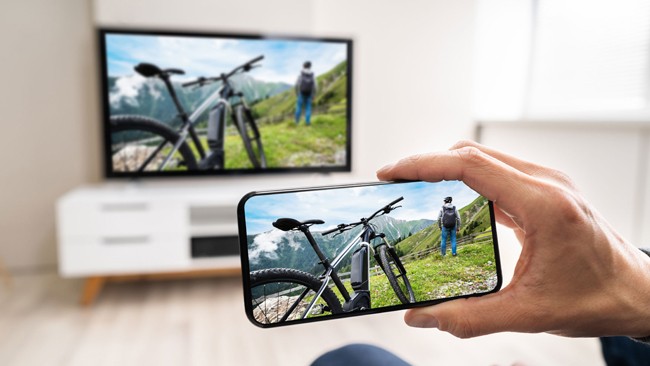 آموزش تصویری اتصال گوشی به تلویزیون