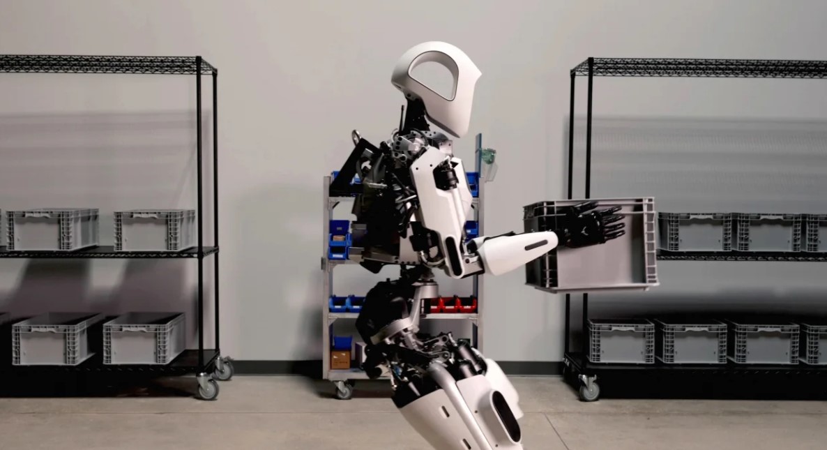 Apollo کارگری ربات در انبار