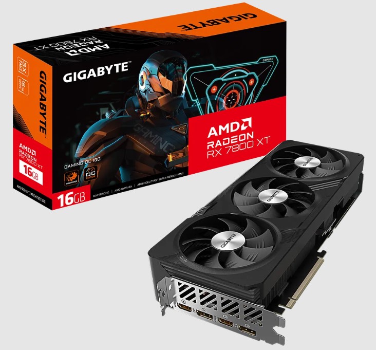 کارت گرافیک GIGABYTE Radeon RX 7800 XT GAMING OC 16G