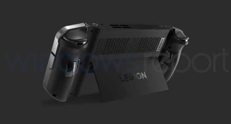 نمای پشتی کنسول بازی پرتابل Legion Go