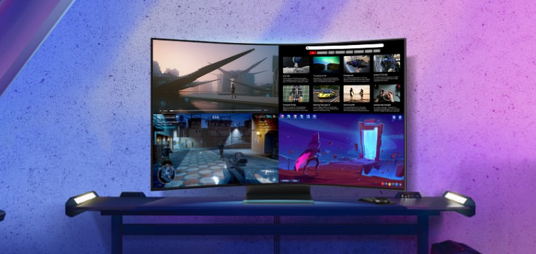تصویر مانیتور 57 اینچی Odyssey Neo G9 سامسونگ