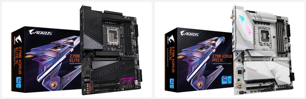 انواع  مادربردهای Z790 X گیگابایت