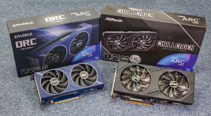 کارت گرافیک Arc A580 اینتل